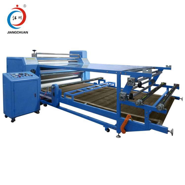 Mesin tekan haba roller tekstil