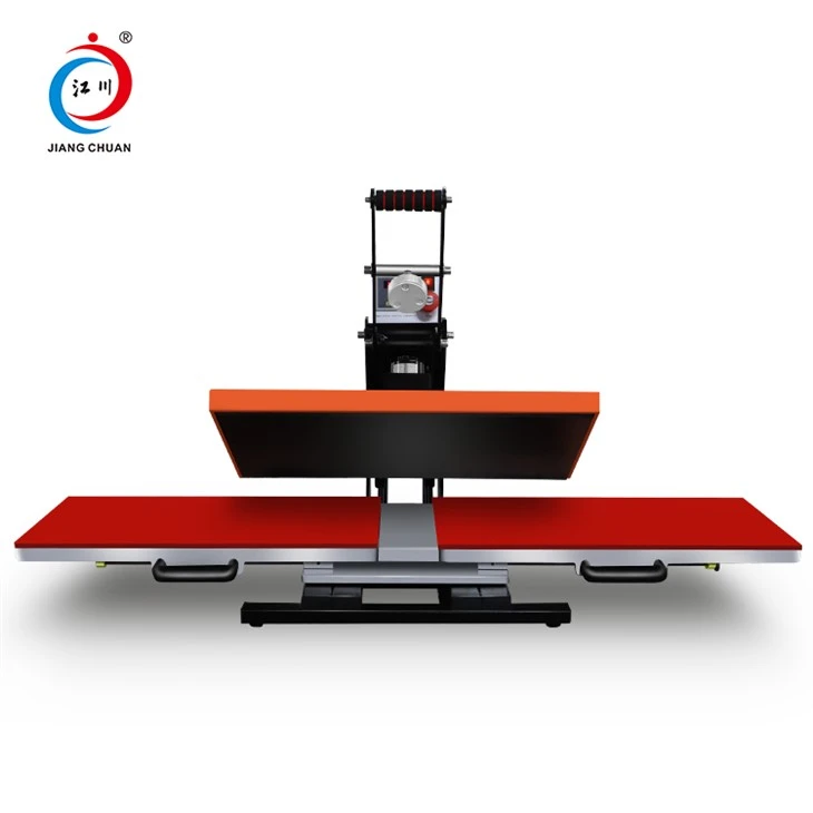 Mesin Penekan Haba Manual Double Station Pencetakan Pemejalwapan 40X60cm